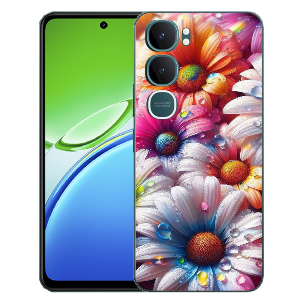 mmCase géltok a Vivo Y21d-hez – színes margaréták