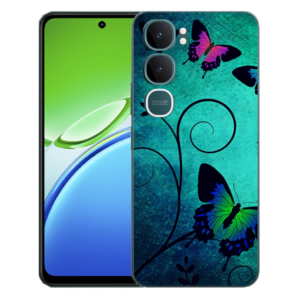 mmCase géltok a Vivo Y21d-hez – színes pillangók