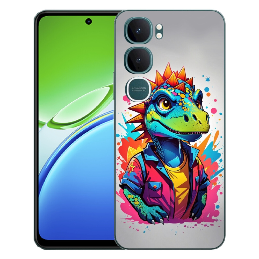 mmCase géltok a Vivo Y21d-hez – színes dinoszaurusz