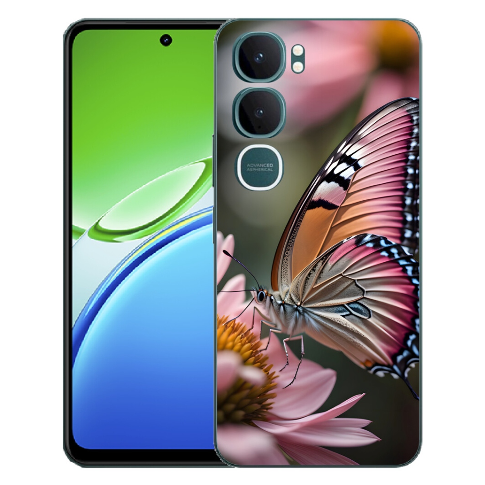 mmCase géltok a Vivo Y21d-hez – színes pillangó