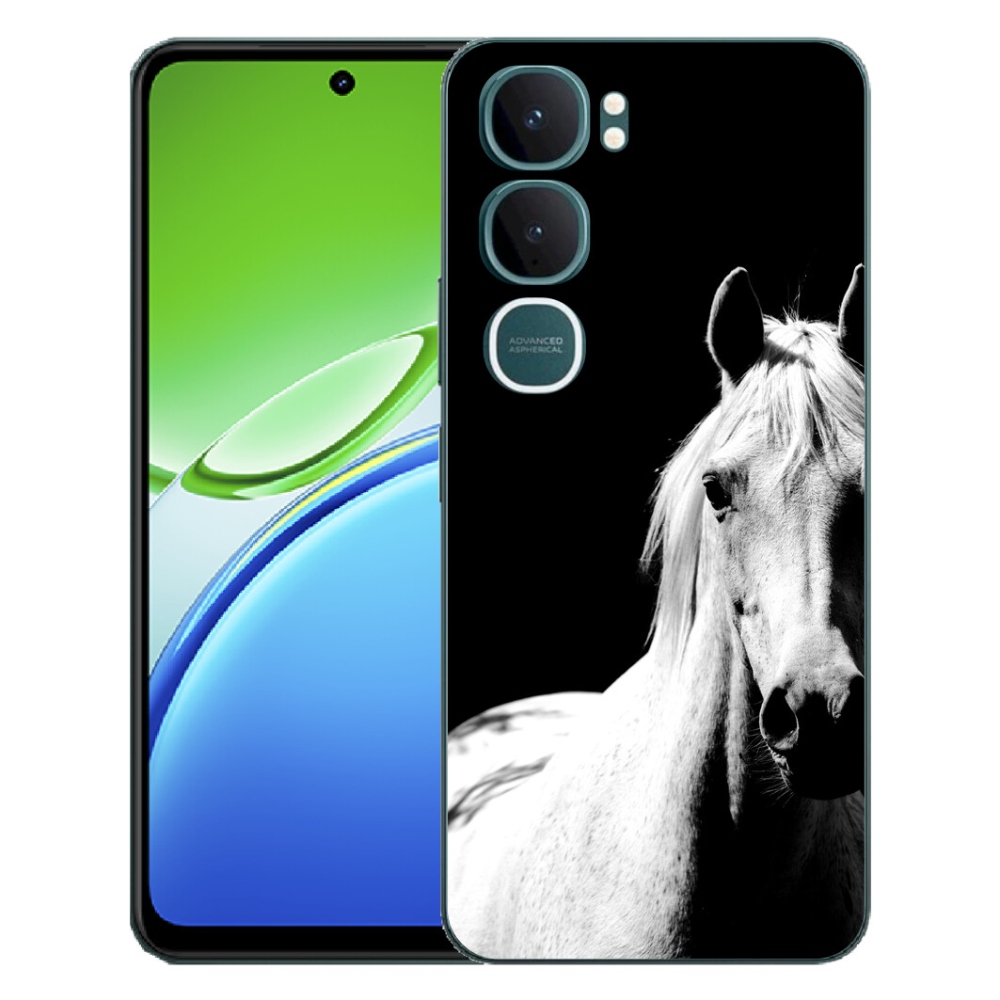 mmCase géltok a Vivo Y21d-hez – fehér ló 5