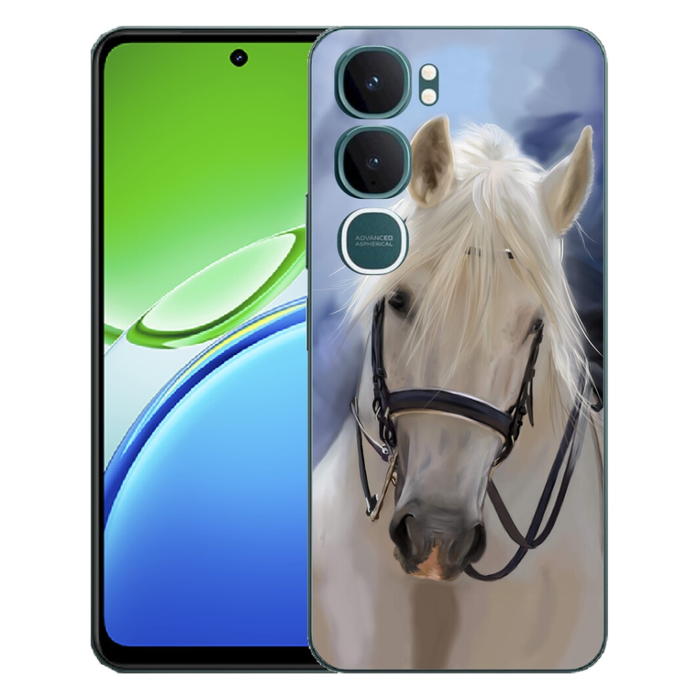 mmCase géltok a Vivo Y21d-hez – fehér ló