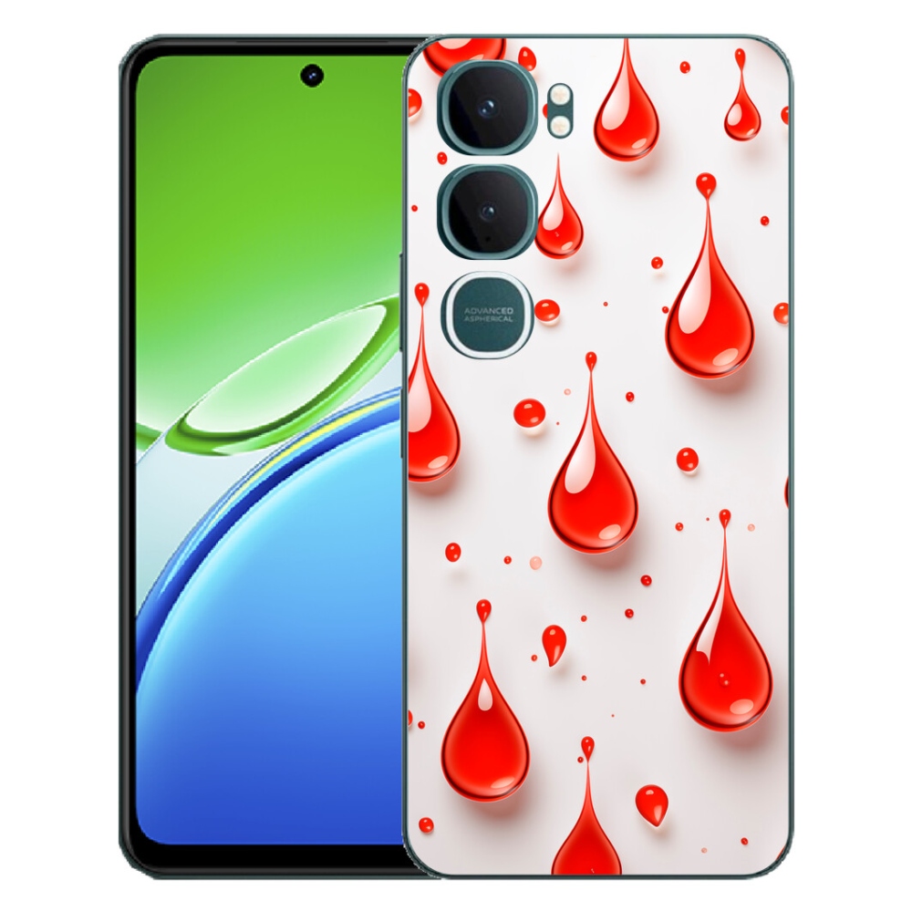 mmCase géltok a Vivo Y21d-hez – piros cseppek