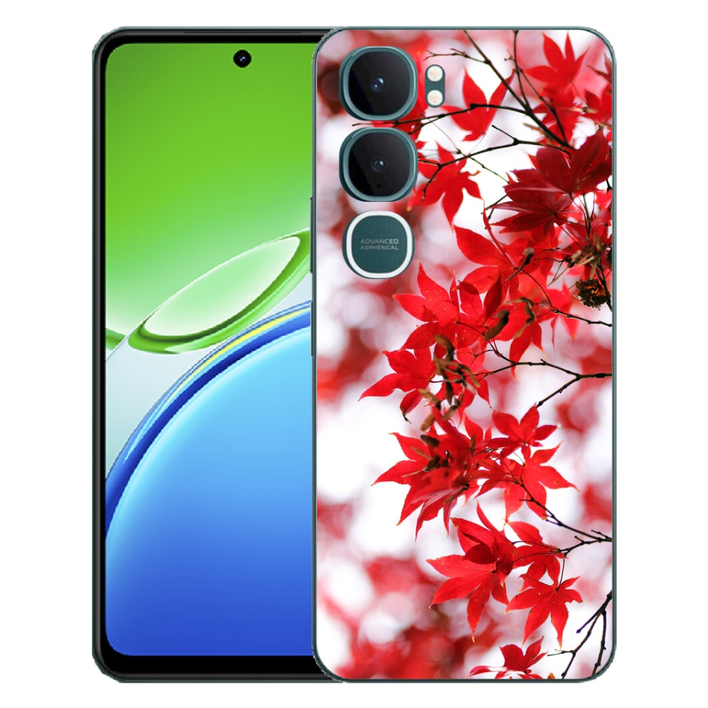 mmCase géltok a Vivo Y21d-hez – vörös levelek