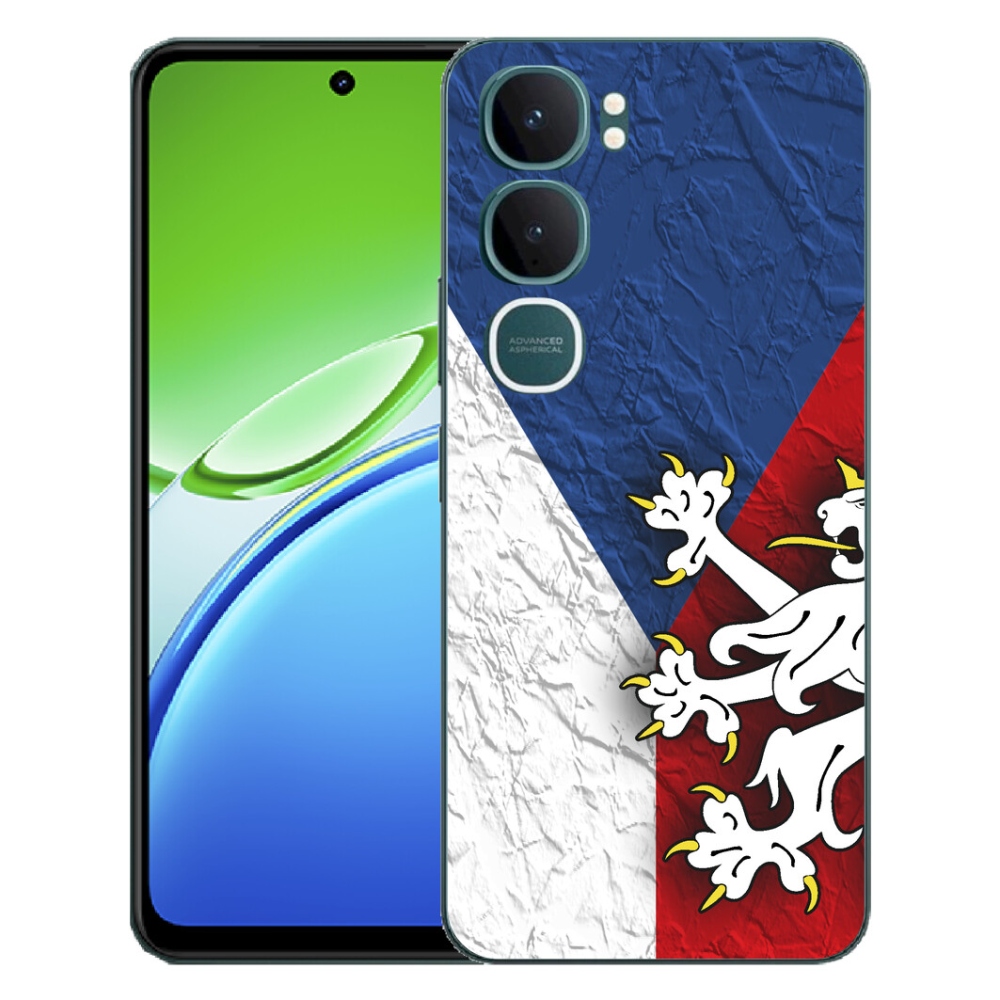 mmCase gél tok a Vivo Y21d-hez – cseh zászló 1