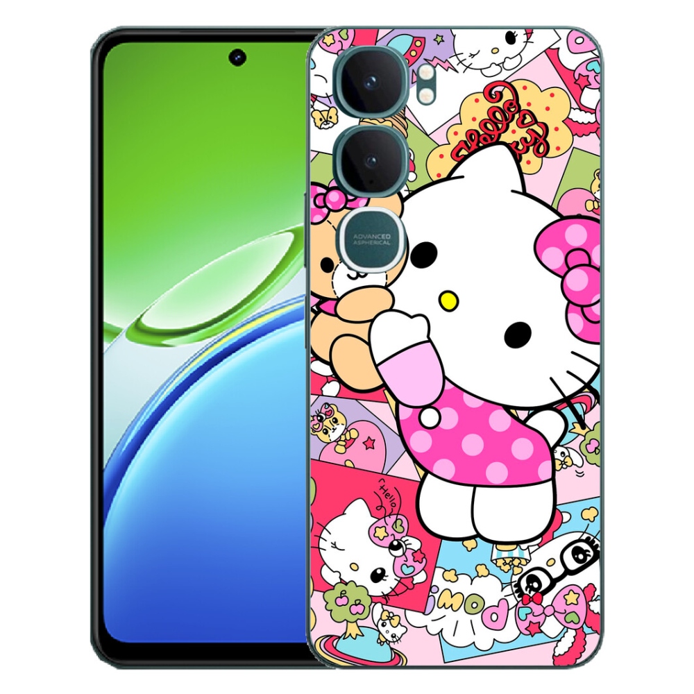 mmCase géltok a Vivo Y21d-hez – aranyos cica