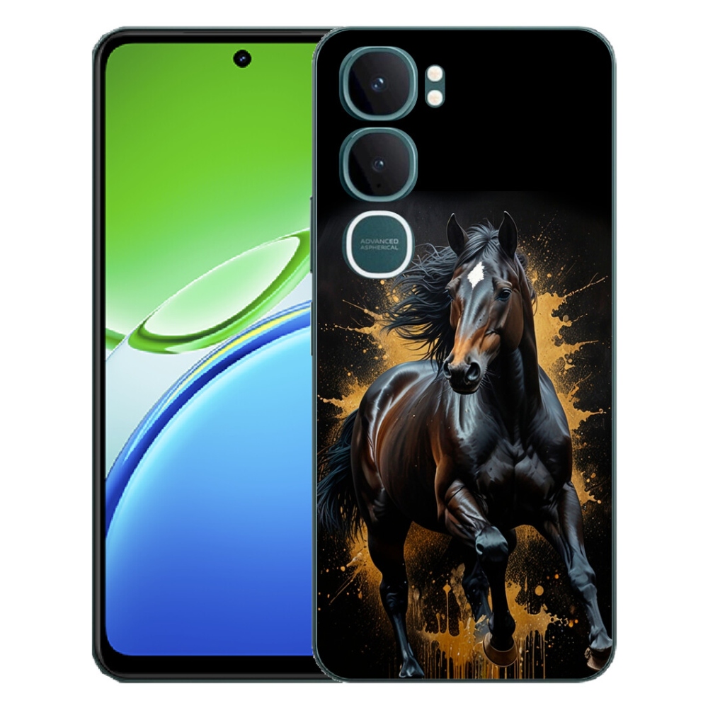 mmCase géltok a Vivo Y21d-hez – elegáns fekete csikó