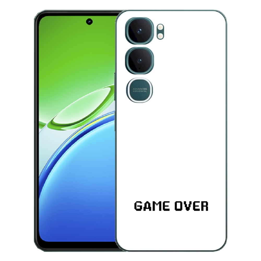 mmCase géltok a Vivo Y21d-hez – „game over” fehér háttérrel