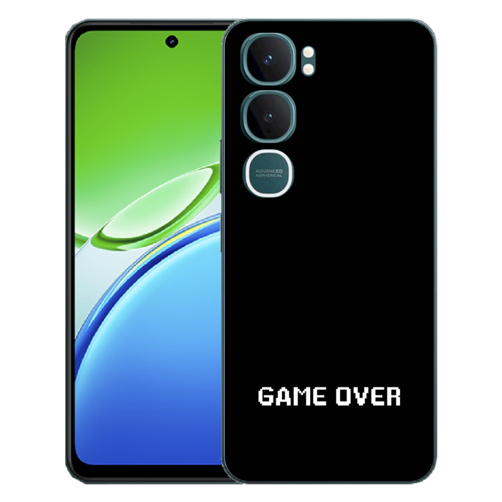 mmCase géltok a Vivo Y21d-hez – „game over” fekete háttérrel