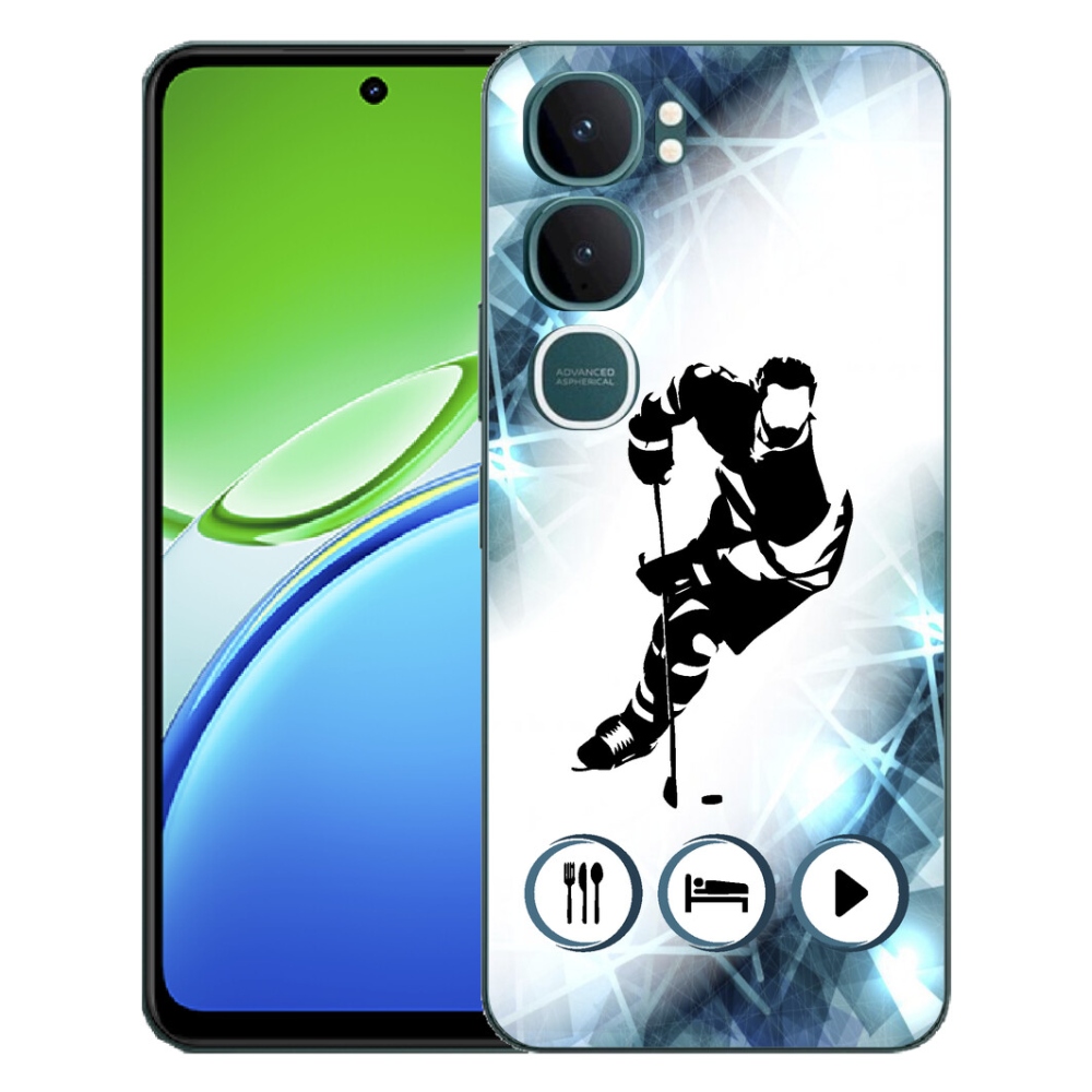 mmCase gél tok a Vivo Y21d-hez – jégkorong 1