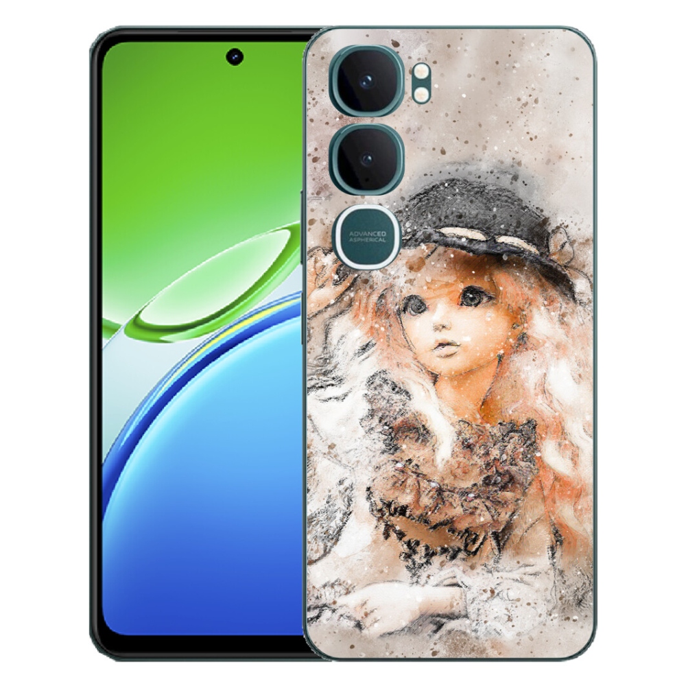 mmCase géltok a Vivo Y21d-hez – kalapos kislány