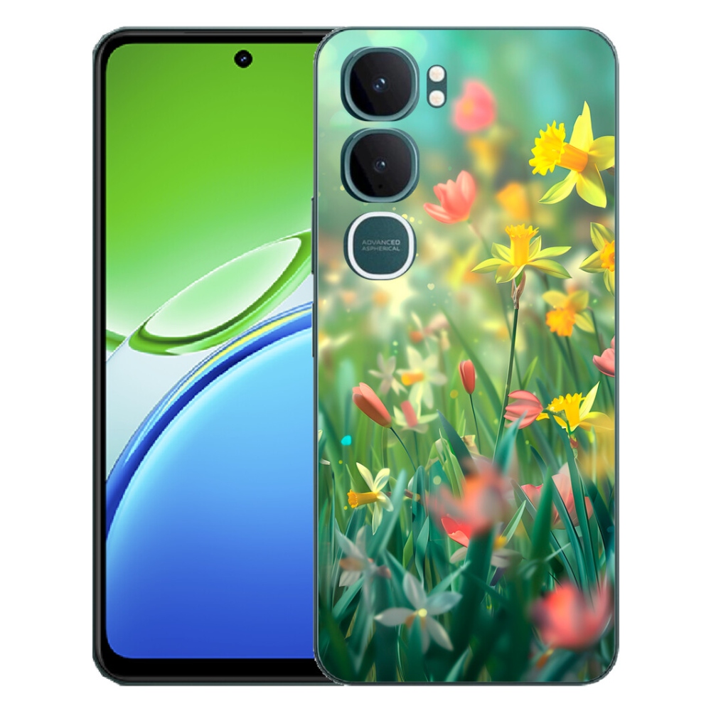 mmCase géltok a Vivo Y21d-hez – tavaszi virágok