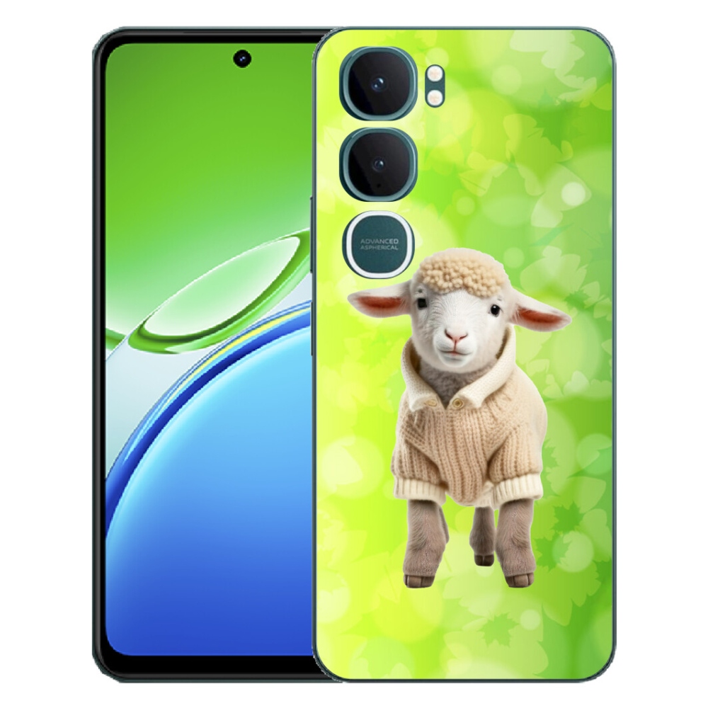 mmCase gél tok a Vivo Y21d-hez – pulóveres bárányka