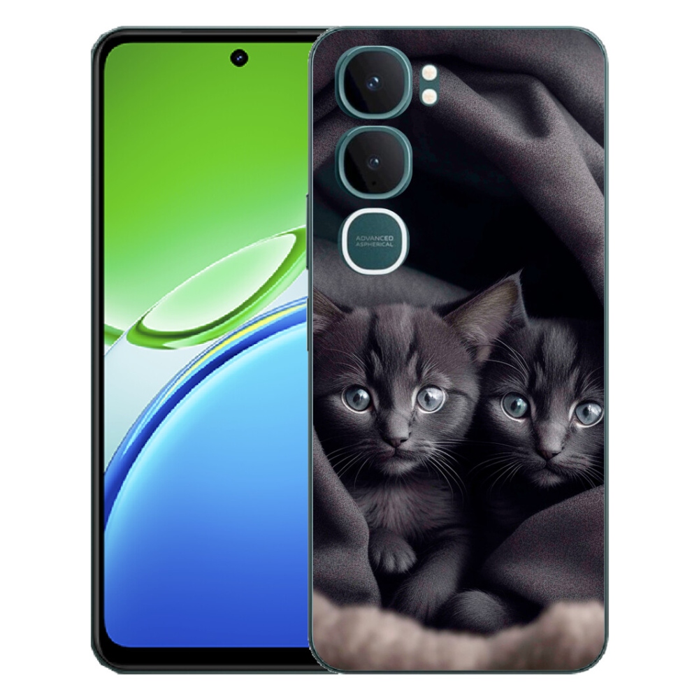 mmCase géltok a Vivo Y21d-hez – macska-duó