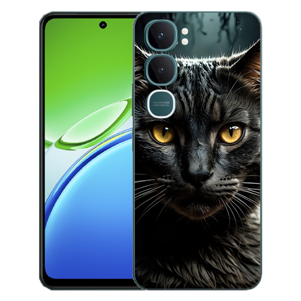 mmCase géltok a Vivo Y21d-hez – macskás mintázat 3