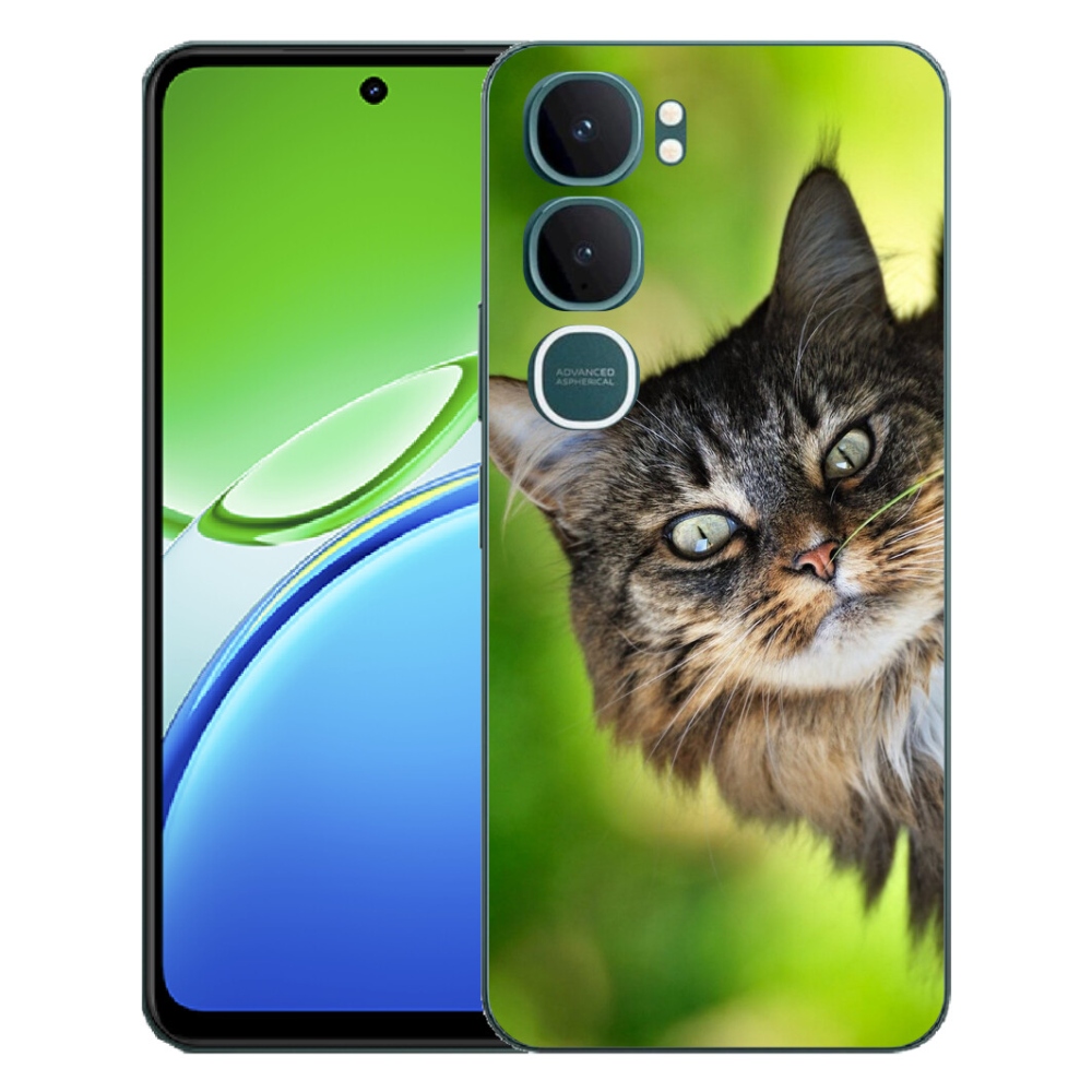 mmCase gél tok a Vivo Y21d-hez – macska 3