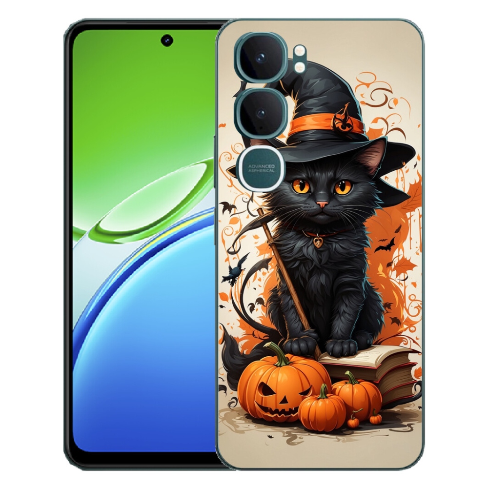 mmCase géltok a Vivo Y21d-hez – varázsló macska