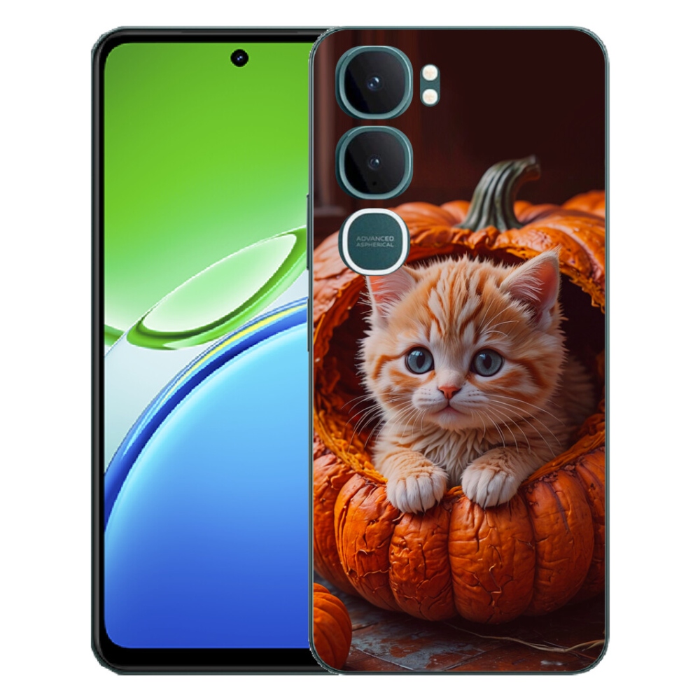 mmCase géltok a Vivo Y21d-hez – cica és sütőtök 2