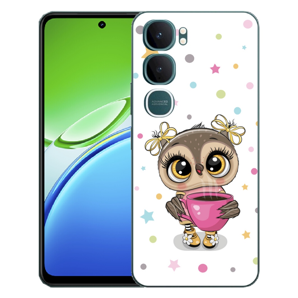 mmCase géltok a Vivo Y21d-hez – rajzolt bagoly