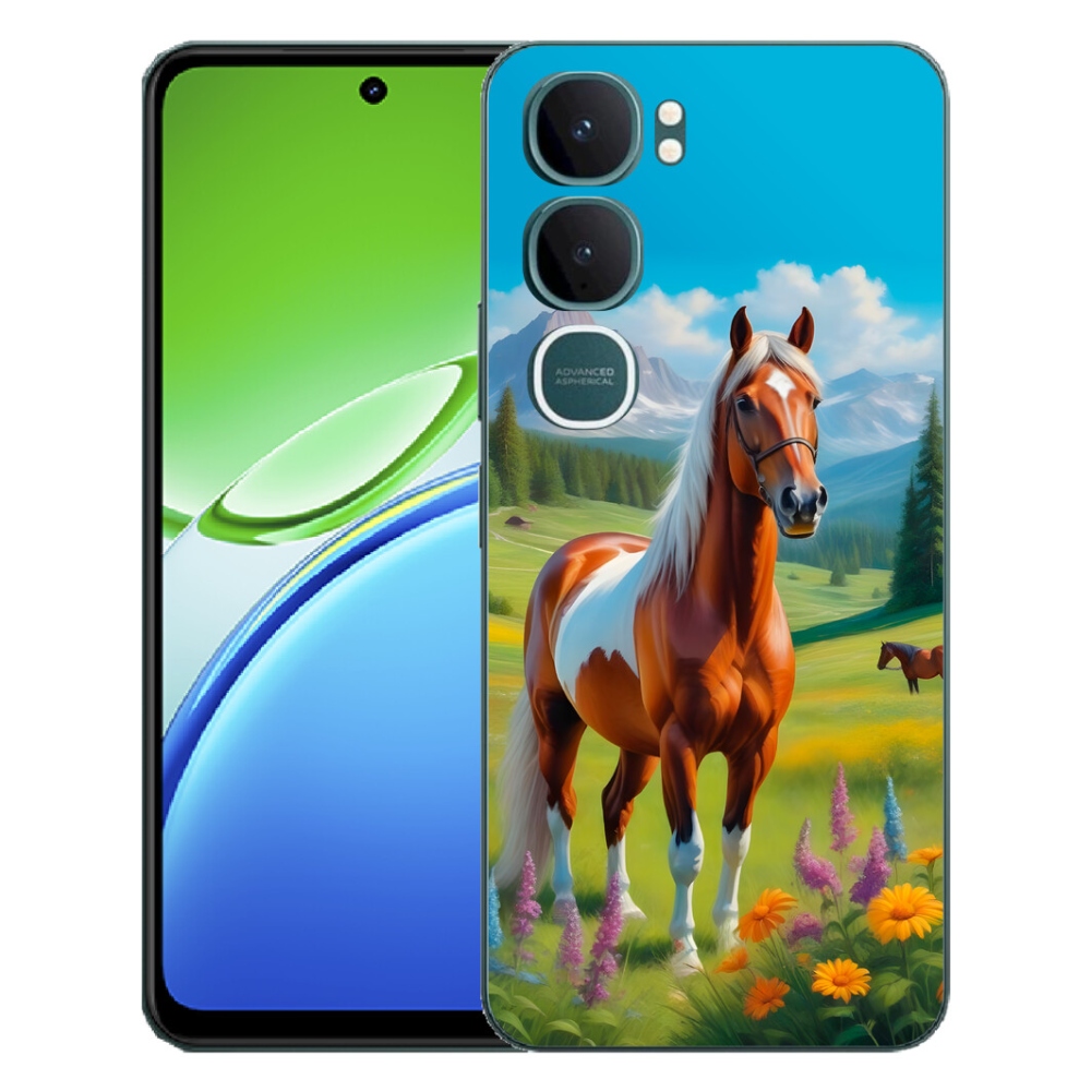 mmCase géltok a Vivo Y21d-hez – ló a réten