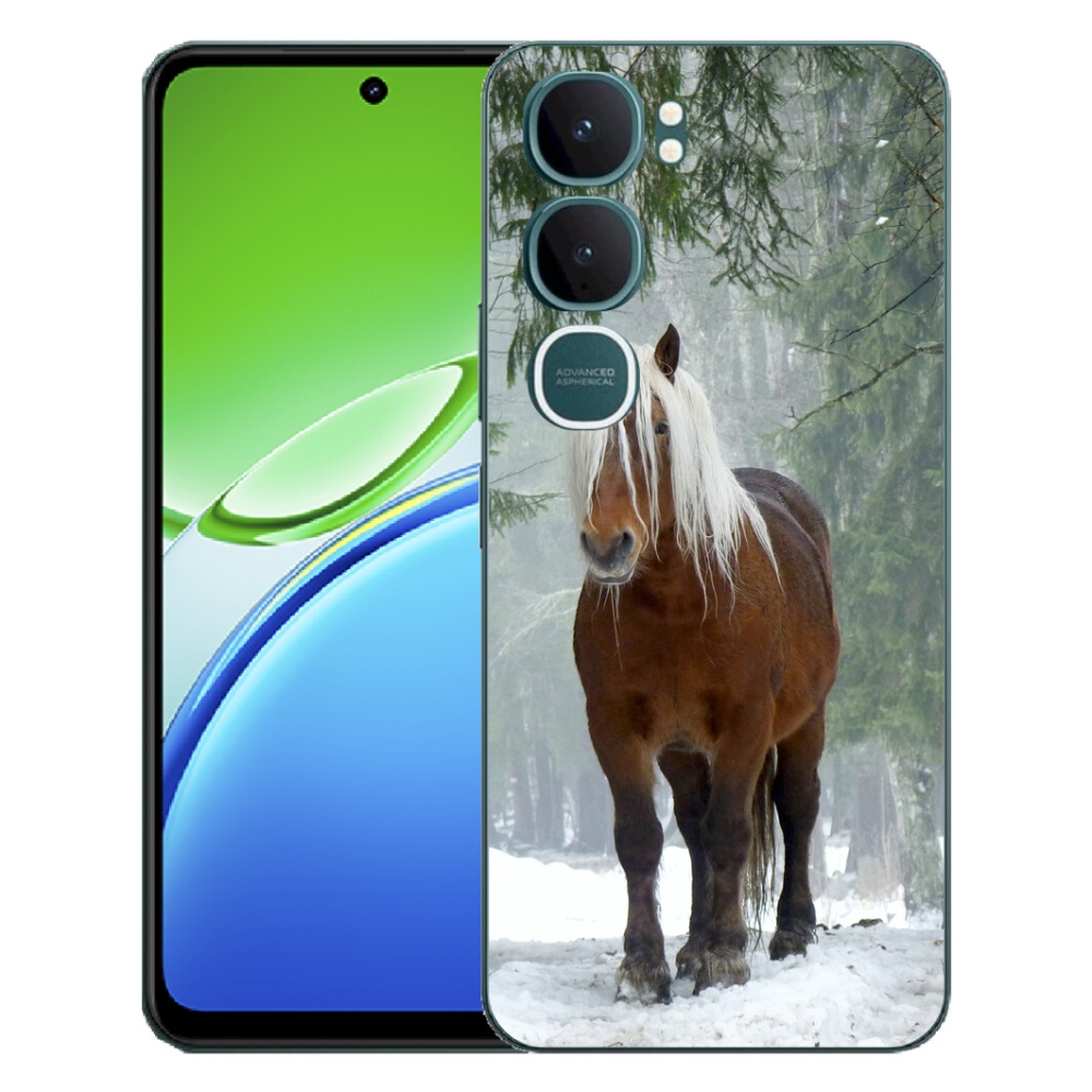 mmCase géltok a Vivo Y21d-hez – ló az erdőben