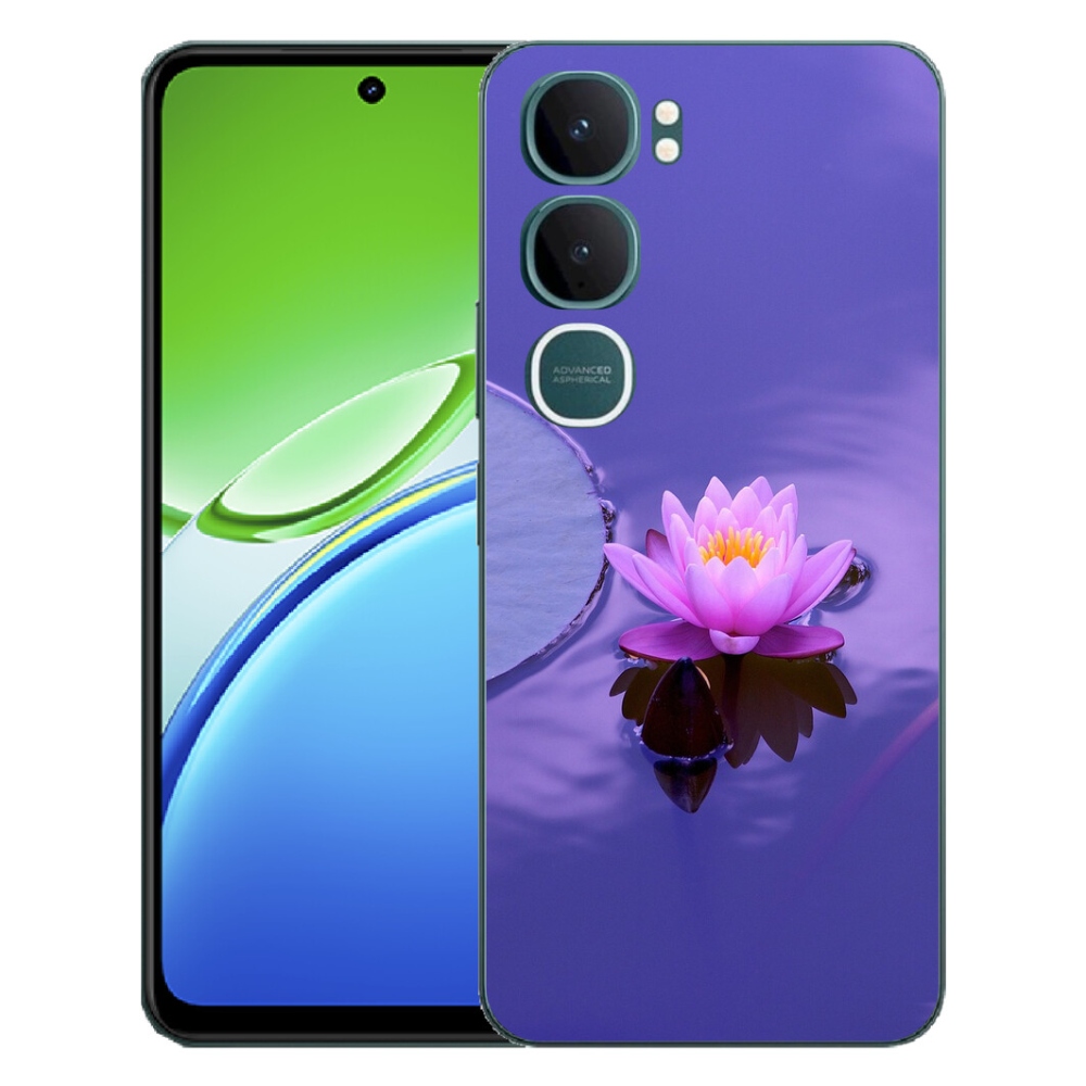 mmCase géltok a Vivo Y21d-hez – virág a víz felszínén