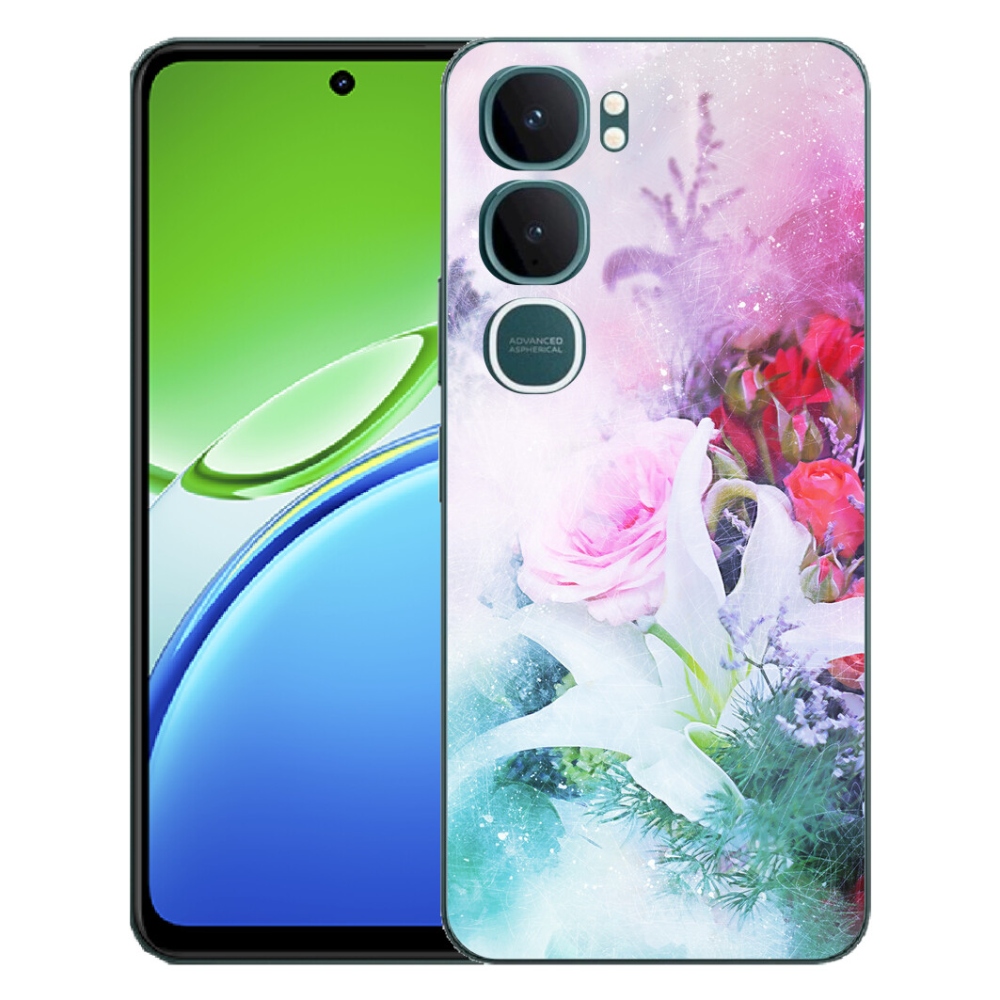 mmCase géltok a Vivo Y21d-hez – virágok 4