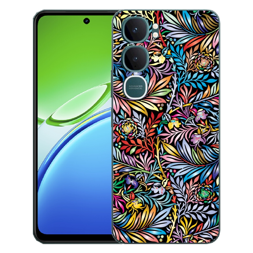 mmCase gél tok a Vivo Y21d-hez – virágok 5