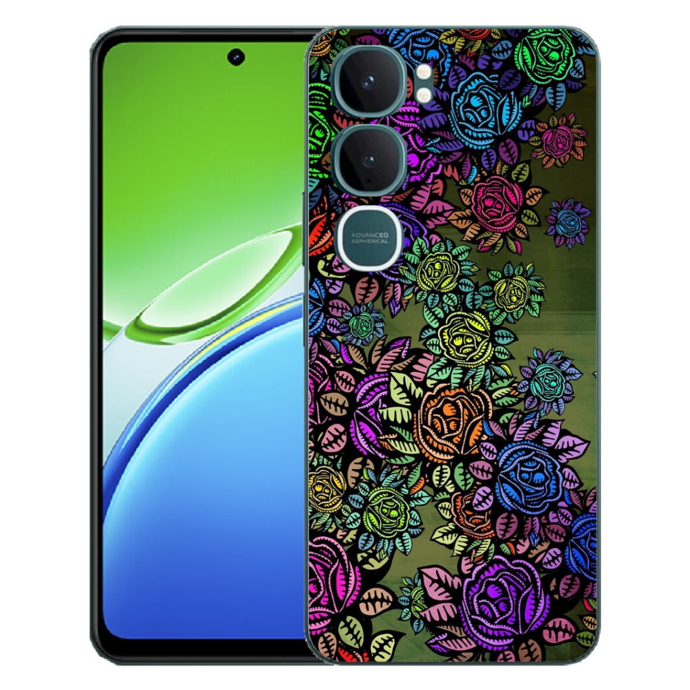 mmCase géltok a Vivo Y21d-hez – virágok 6