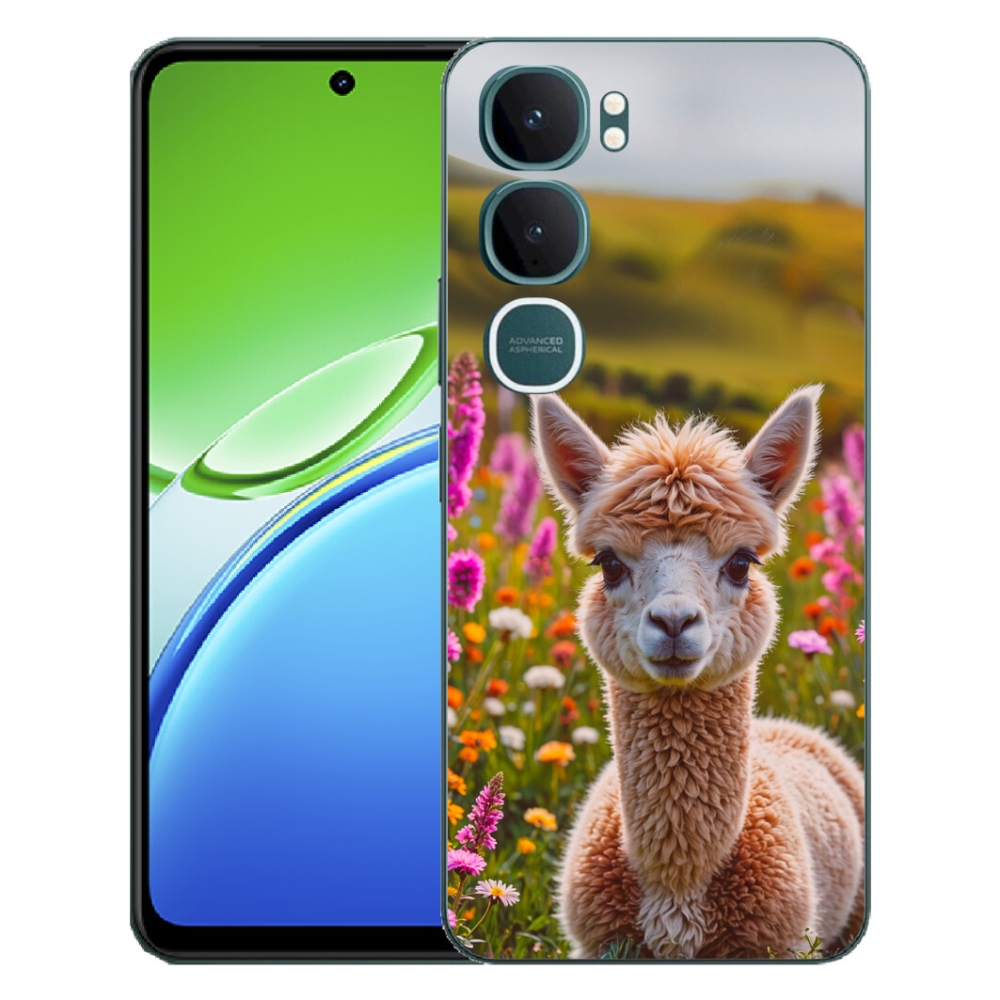 mmCase géltok a Vivo Y21d-hez – láma a réten