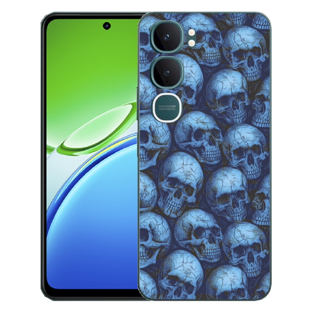 mmCase géltok a Vivo Y21d-hez – koponyák