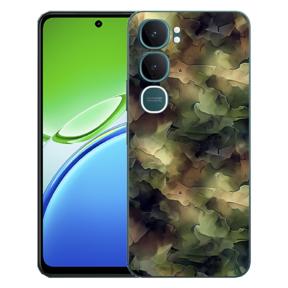 mmCase gél tok a Vivo Y21d-hez – kamuflázs mintás 10