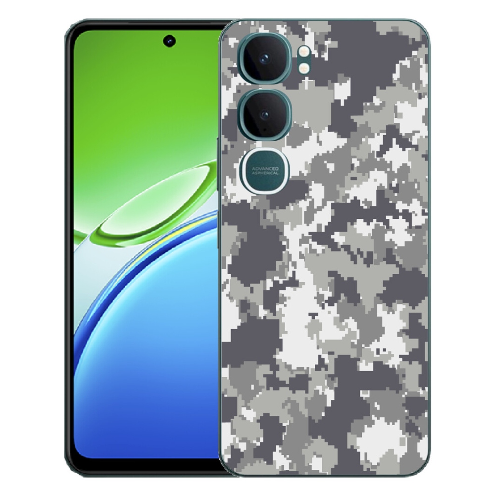 mmCase géltok a Vivo Y21d-hez – kamuflázsminta 2