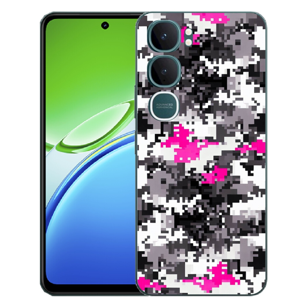 mmCase gél tok a Vivo Y21d-hez – kamuflázs mintás 4
