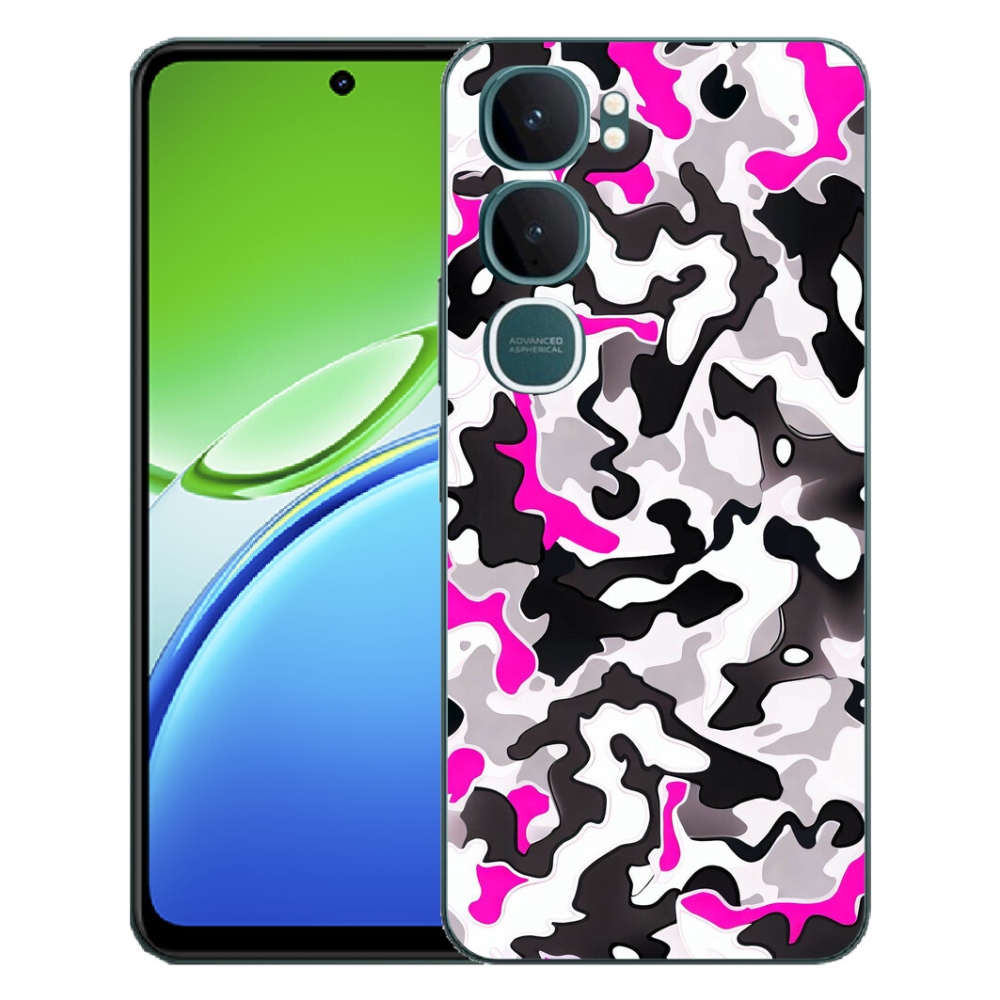 mmCase gél tok a Vivo Y21d-hez – kamuflázs mintás 5