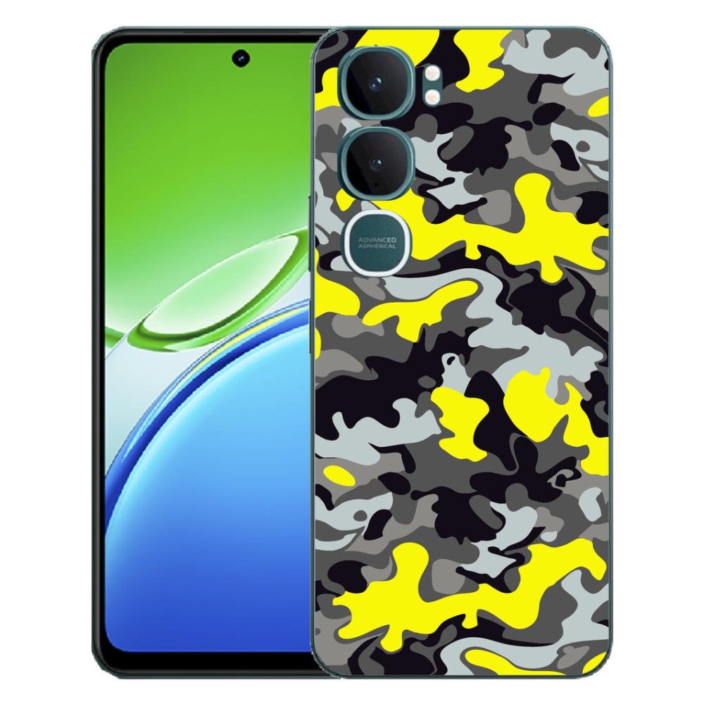 mmCase géltok a Vivo Y21d-hez – kamuflázsminta 6