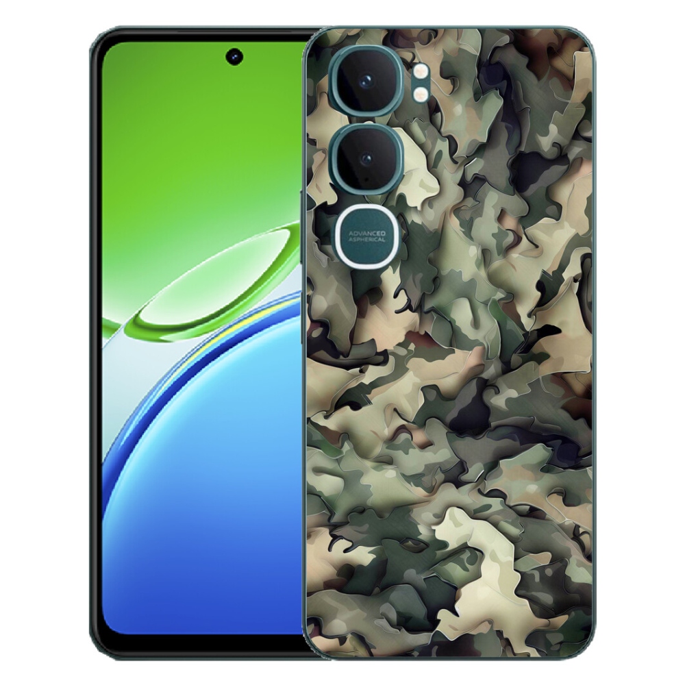 mmCase gél tok a Vivo Y21d-hez – kamuflázs mintás 9