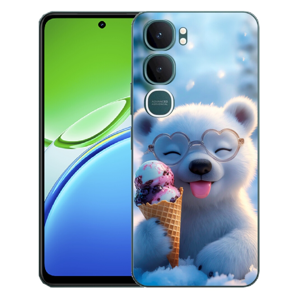 mmCase géltok a Vivo Y21d-hez – mackó fagylalttal