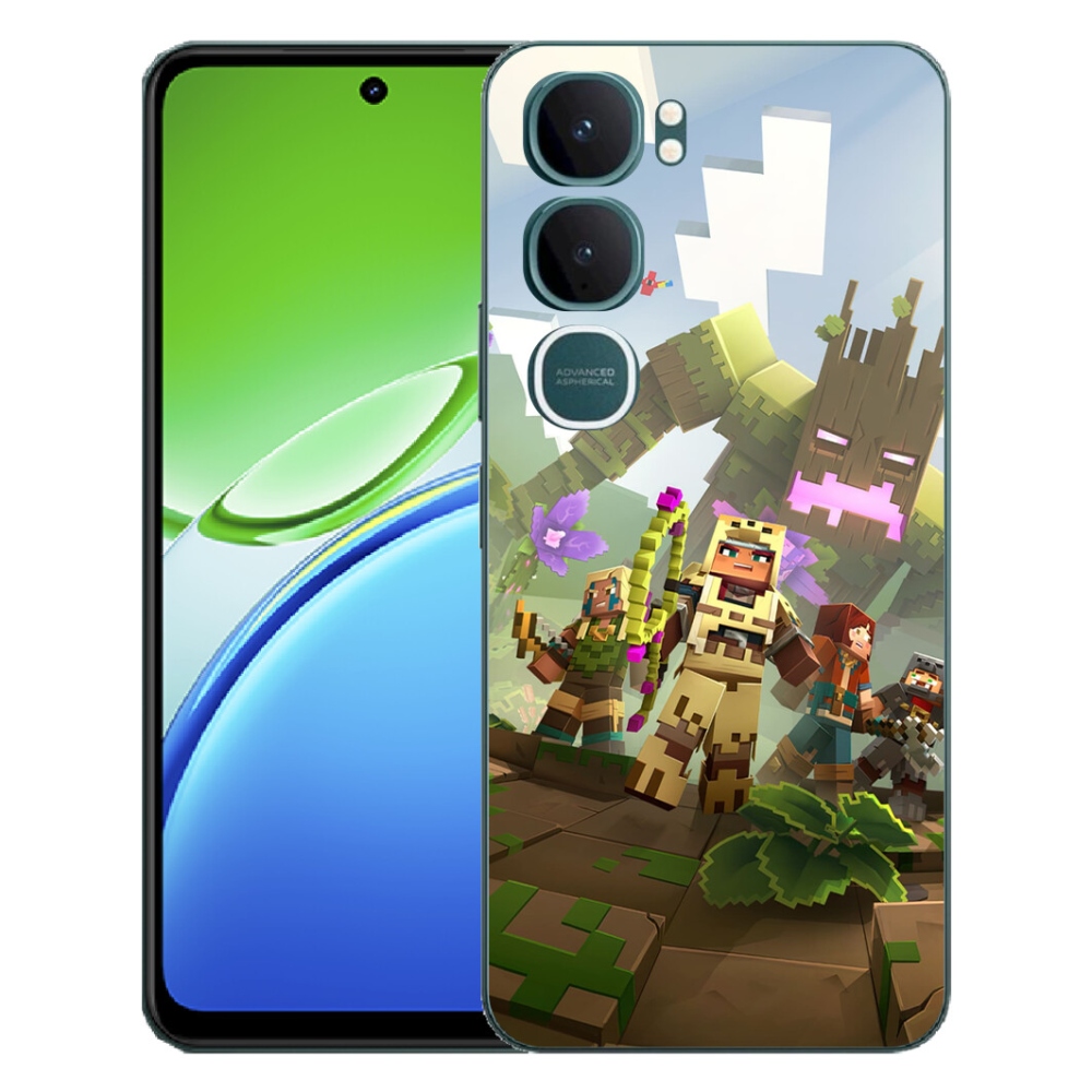 mmCase gél tok a Vivo Y21d-hez – Minecraft 1