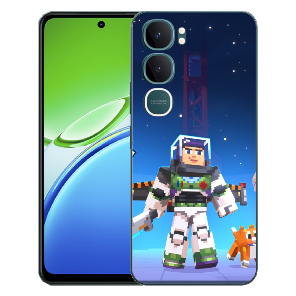 mmCase gél tok a Vivo Y21d-hez – Minecraft 2