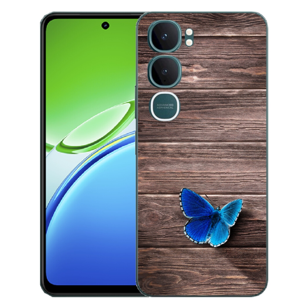 mmCase gél tok a Vivo Y21d-hez – kék pillangó 1