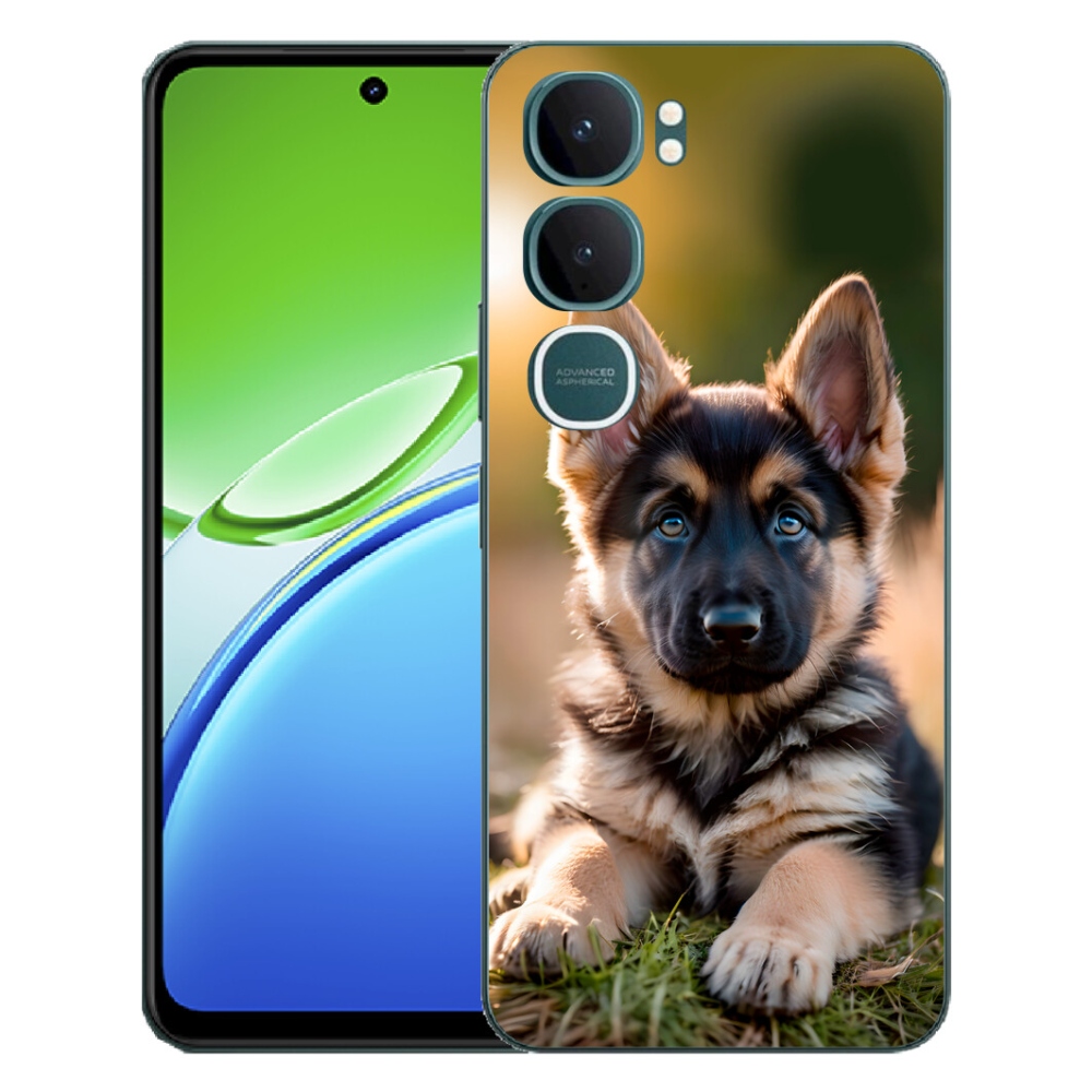 mmCase géltok a Vivo Y21d-hez – német juhászkutya a természetben