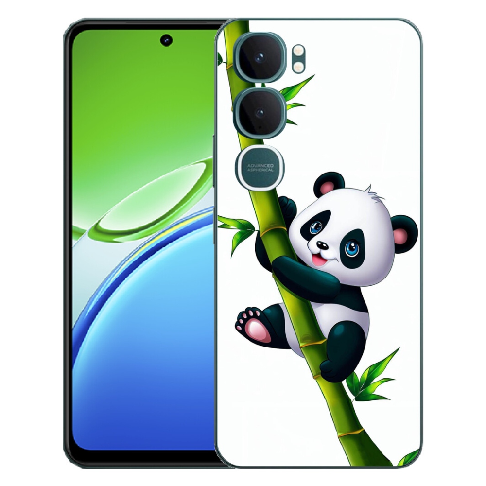 mmCase géltok a Vivo Y21d-hez – panda a bambuszon