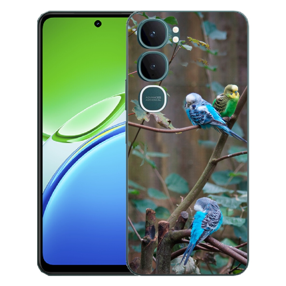 mmCase géltok a Vivo Y21d-hez – papagájok egy ágon