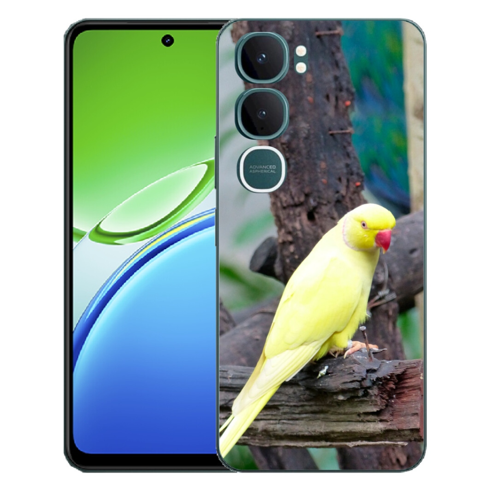 mmCase géltok a Vivo Y21d-hez – sárga alexandri papagáj