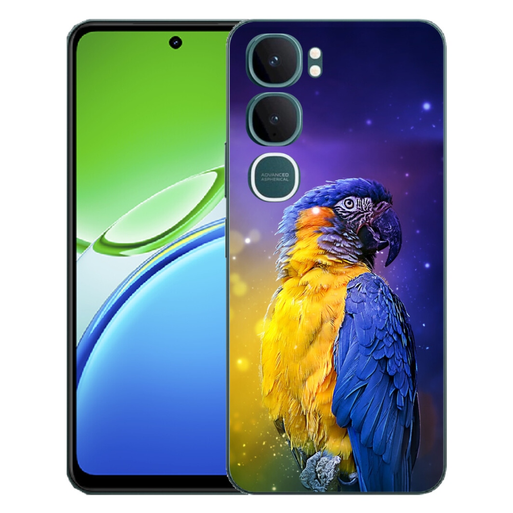 mmCase géltok a Vivo Y21d-hez – ara papagáj 1