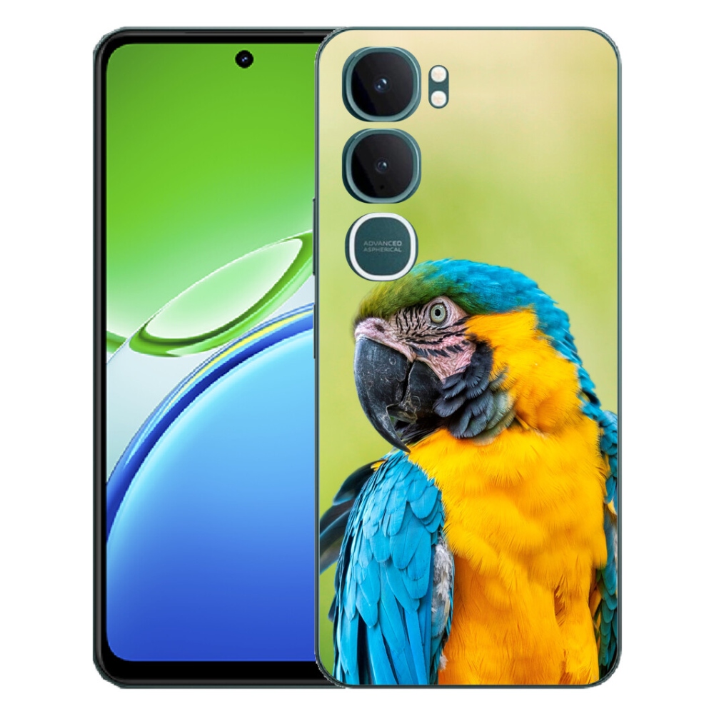 mmCase géltok a Vivo Y21d-hez – ara papagáj 2