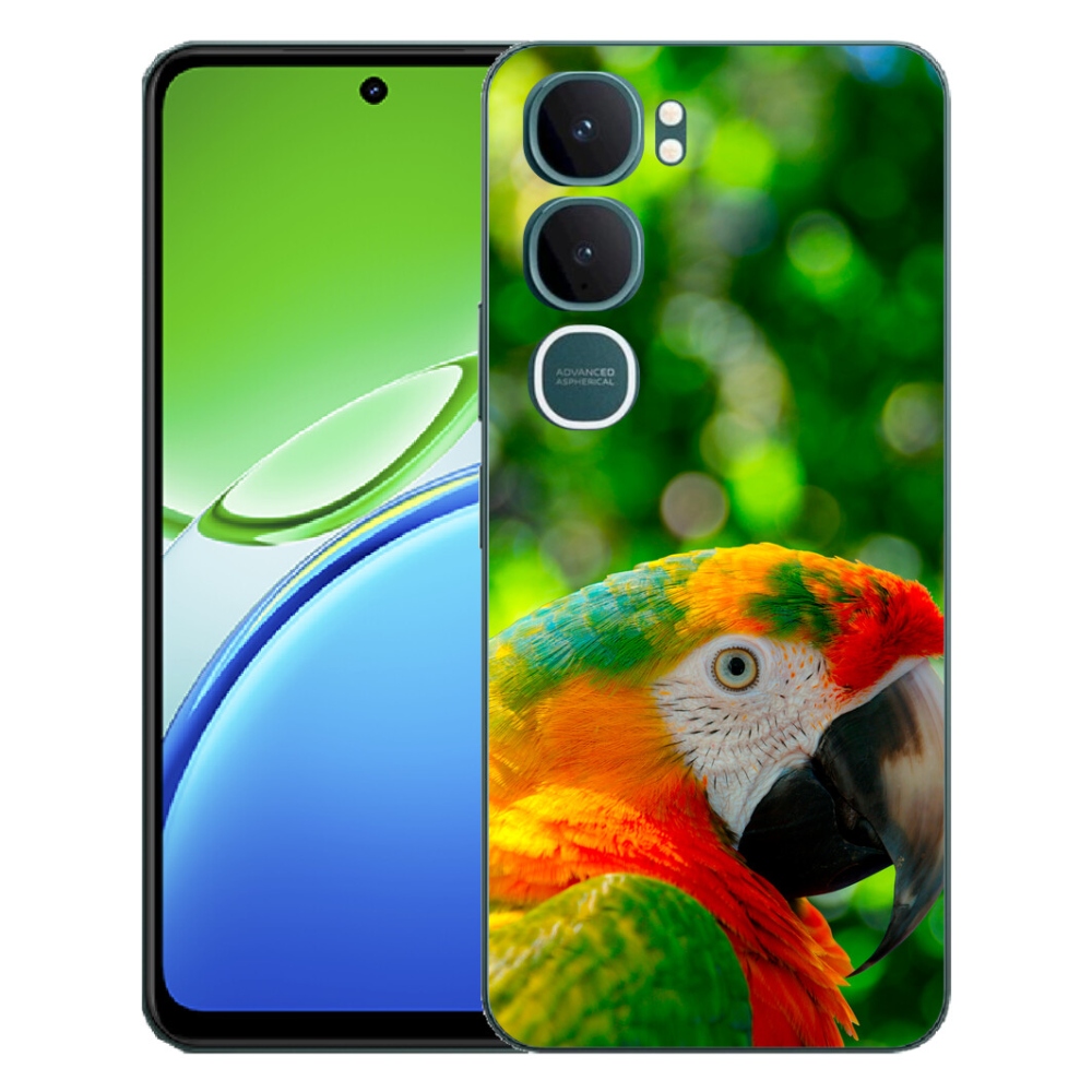 mmCase géltok a Vivo Y21d-hez – ara papagáj 3
