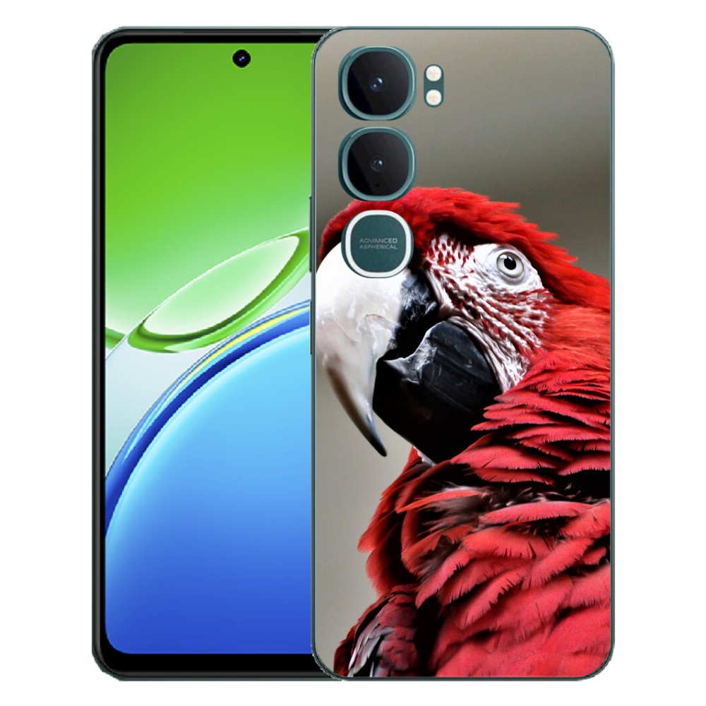 mmCase géltok a Vivo Y21d-hez – vörös ara papagáj