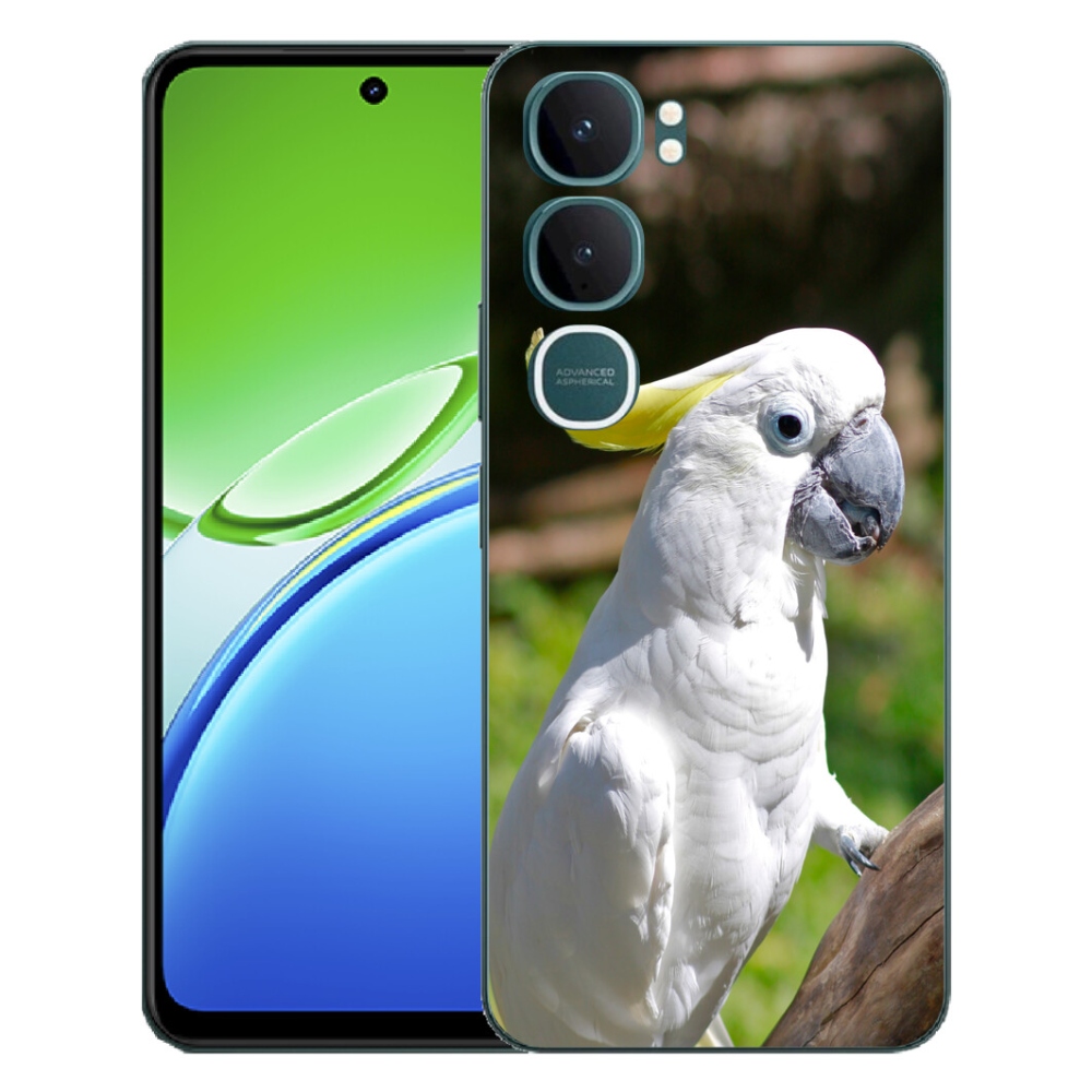 mmCase géltok a Vivo Y21d-hez – kakadu papagáj 2